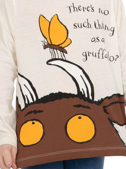 Character Cream The Gruffalo Long Sleeve 100% Cotton T-Shirt image 5