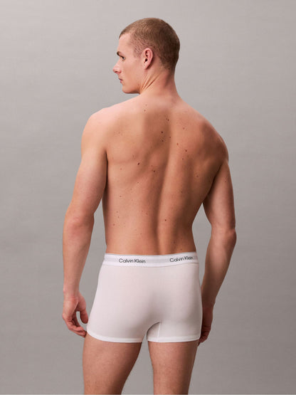 Dsiney Kidz - Calvin Klein White Icon Cotton Stretch Boxer Trunks 3 Pack image 3