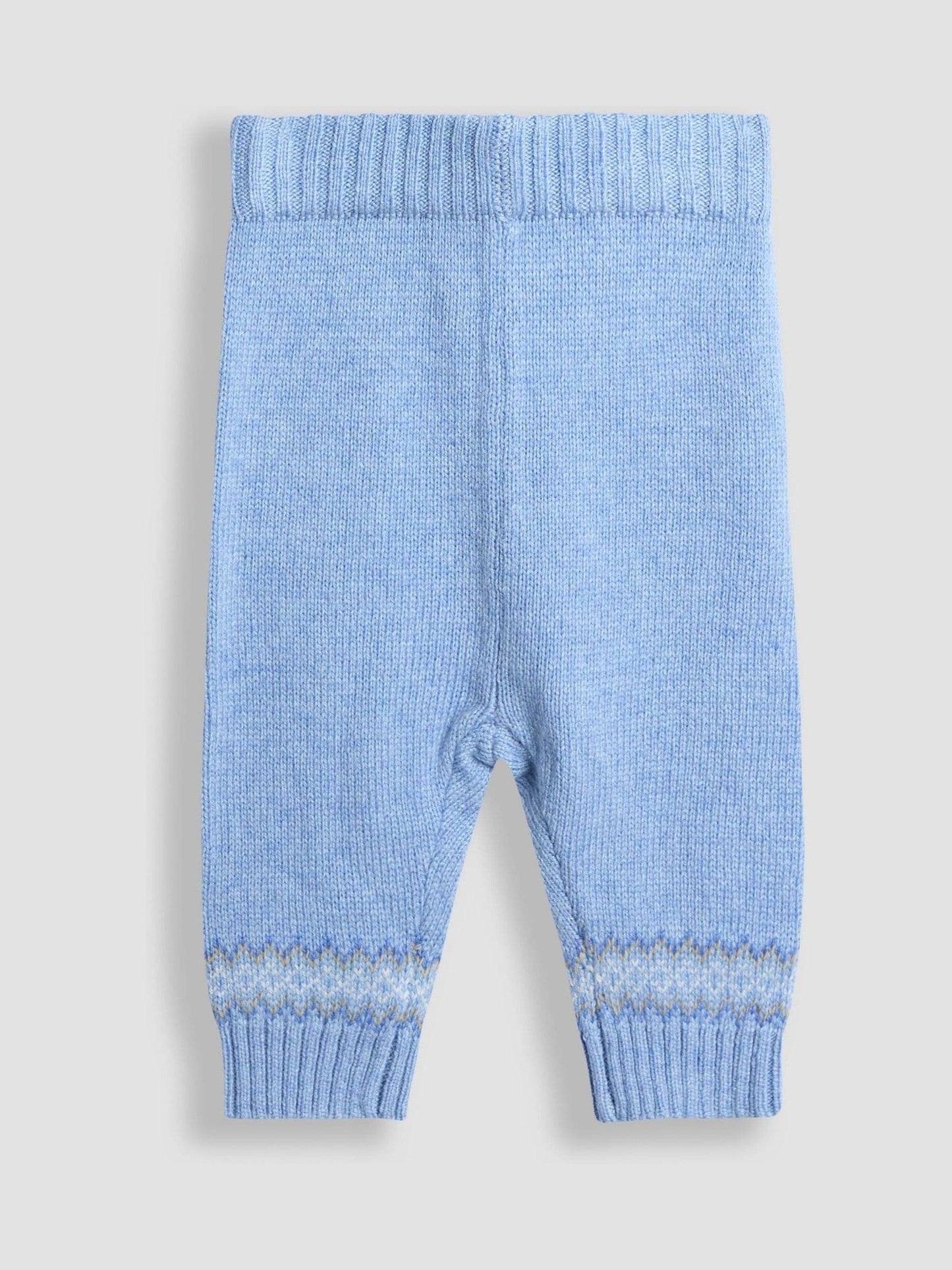 Dsiney Kidz - JoJo Maman Bébé Blue Peter Rabbit™ Fairisle Knit Cardigan & Bottom Set image 4