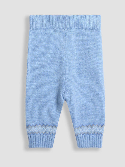 Dsiney Kidz - JoJo Maman Bébé Blue Peter Rabbit™ Fairisle Knit Cardigan & Bottom Set image 5