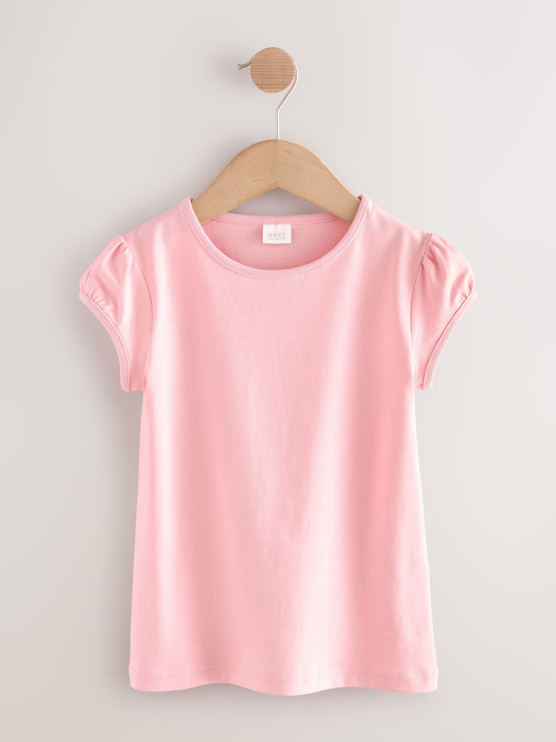 Dsiney Kidz - Pink 2 Pack Puff Sleeve T-Shirts (3-16yrs) image 2