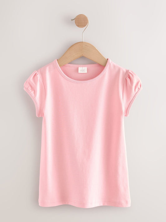 Dsiney Kidz - Pink 2 Pack Puff Sleeve T-Shirts (3-16yrs) image 2