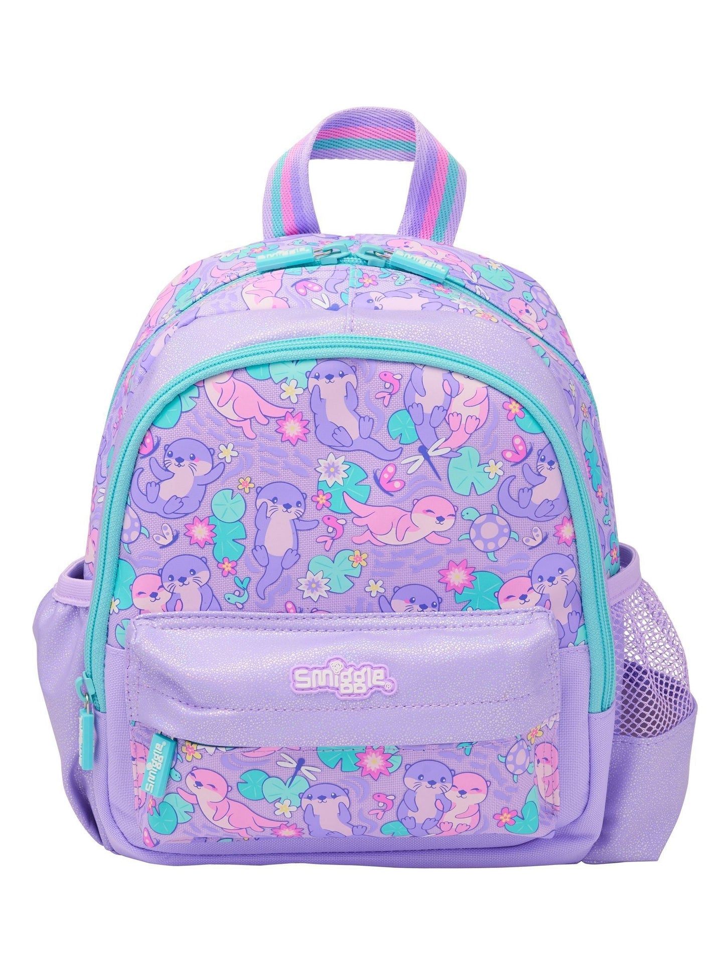 Smiggle Purple Out & About Teeny Tiny Backpack image 1