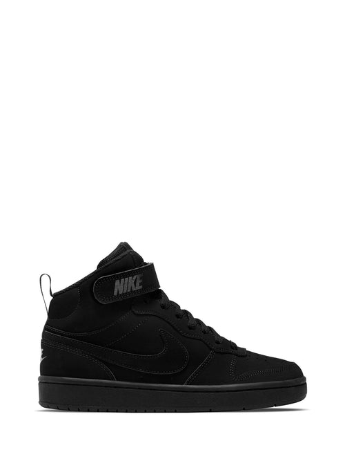 Nike Black Suede Youth Court Borough Mid 2 Trainers image 1