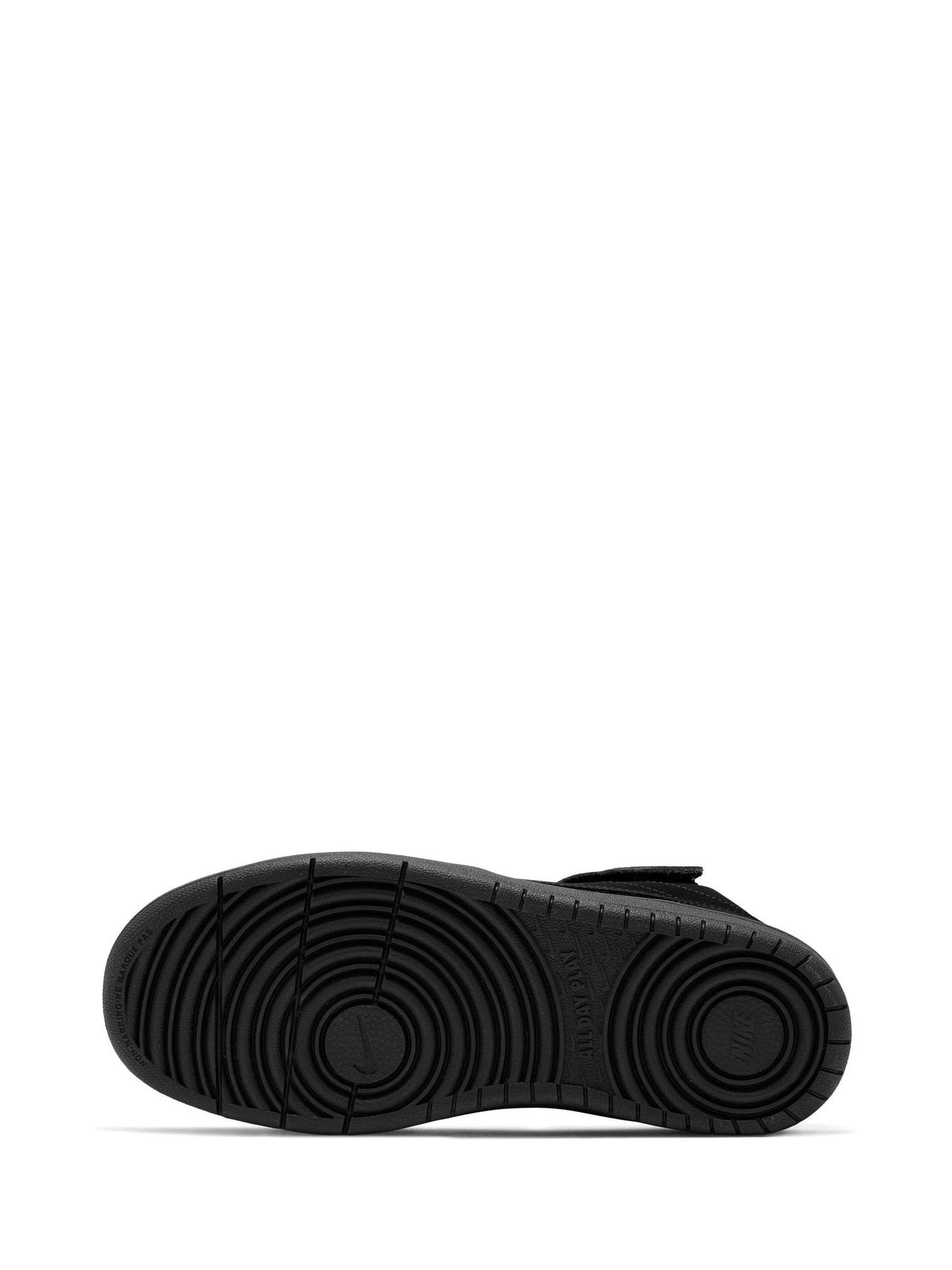 Nike Black Suede Youth Court Borough Mid 2 Trainers image 5