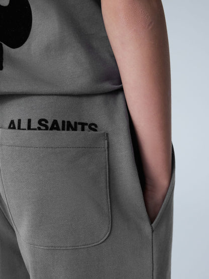 Dsiney Kidz - smALLSAINTS Charcoal Grey/Flocked Orlando T-Shirt and Sweat Shorts Set image 8