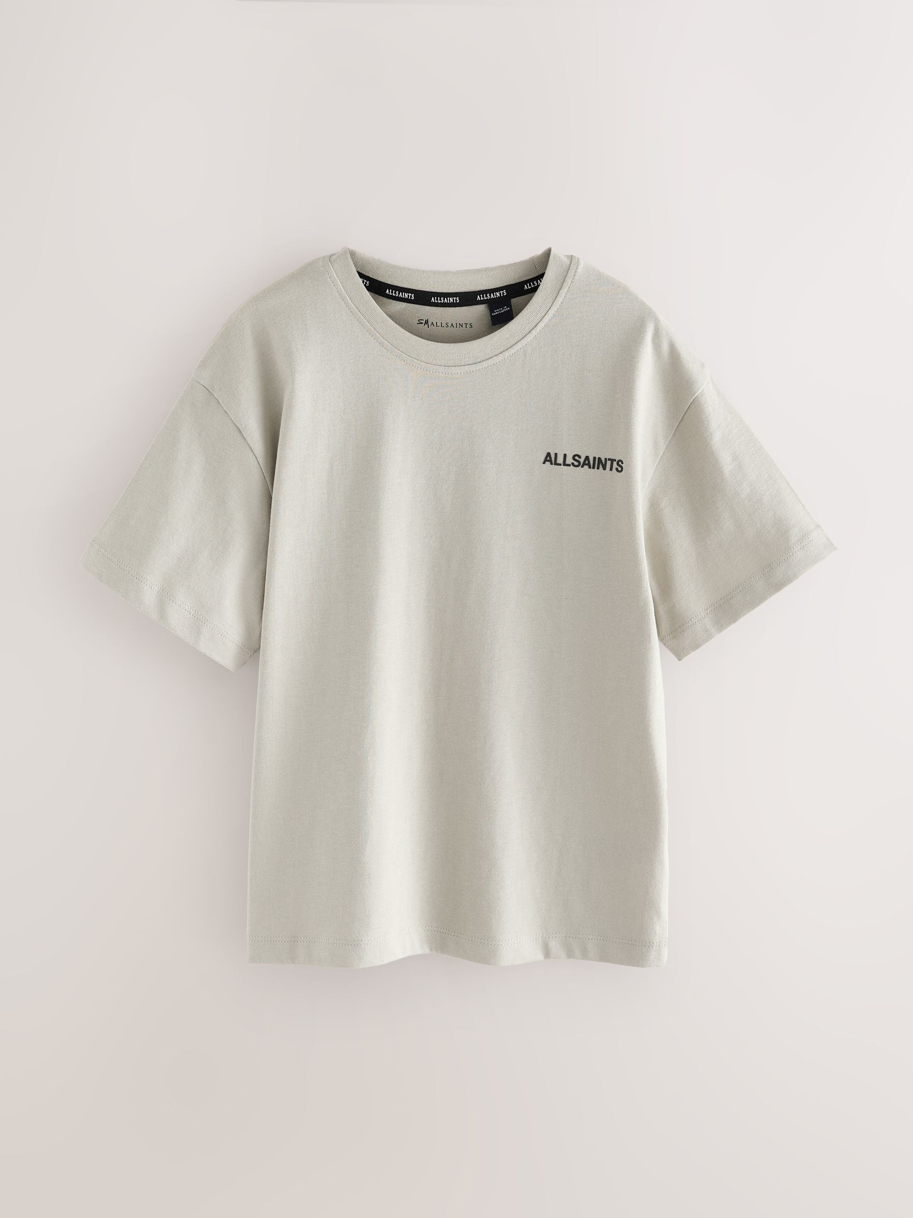 Dsiney Kidz - smALLSAINTS Green/Neutral/Brown Logo Crew Neck Relaxed T-Shirts 3 Pack image 3