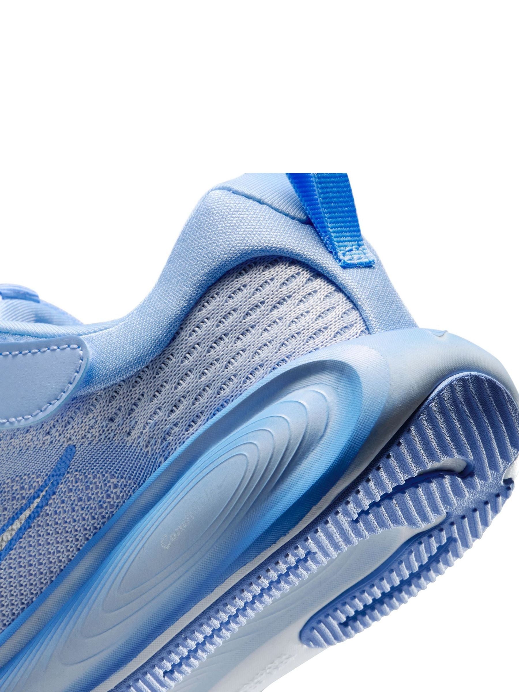 Nike Grey Silver Junior Stellar Ride Trainers image 10
