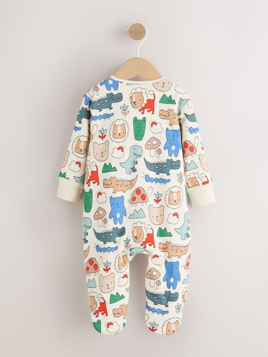 Dsiney Kidz - Bright Jungle 2.5 Tog Two Way Zip Sleepsuit image 2