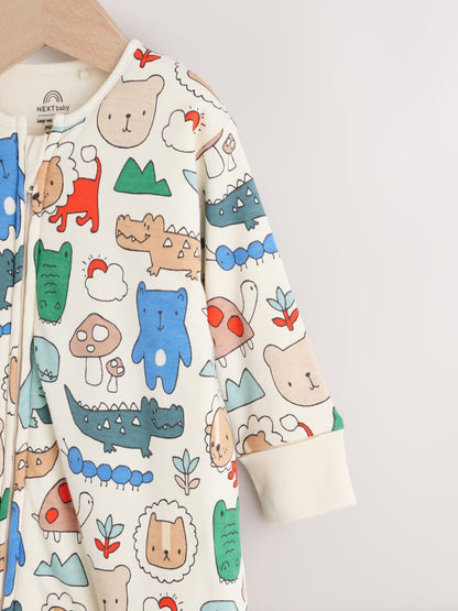 Dsiney Kidz - Bright Jungle 2.5 Tog Two Way Zip Sleepsuit image 3