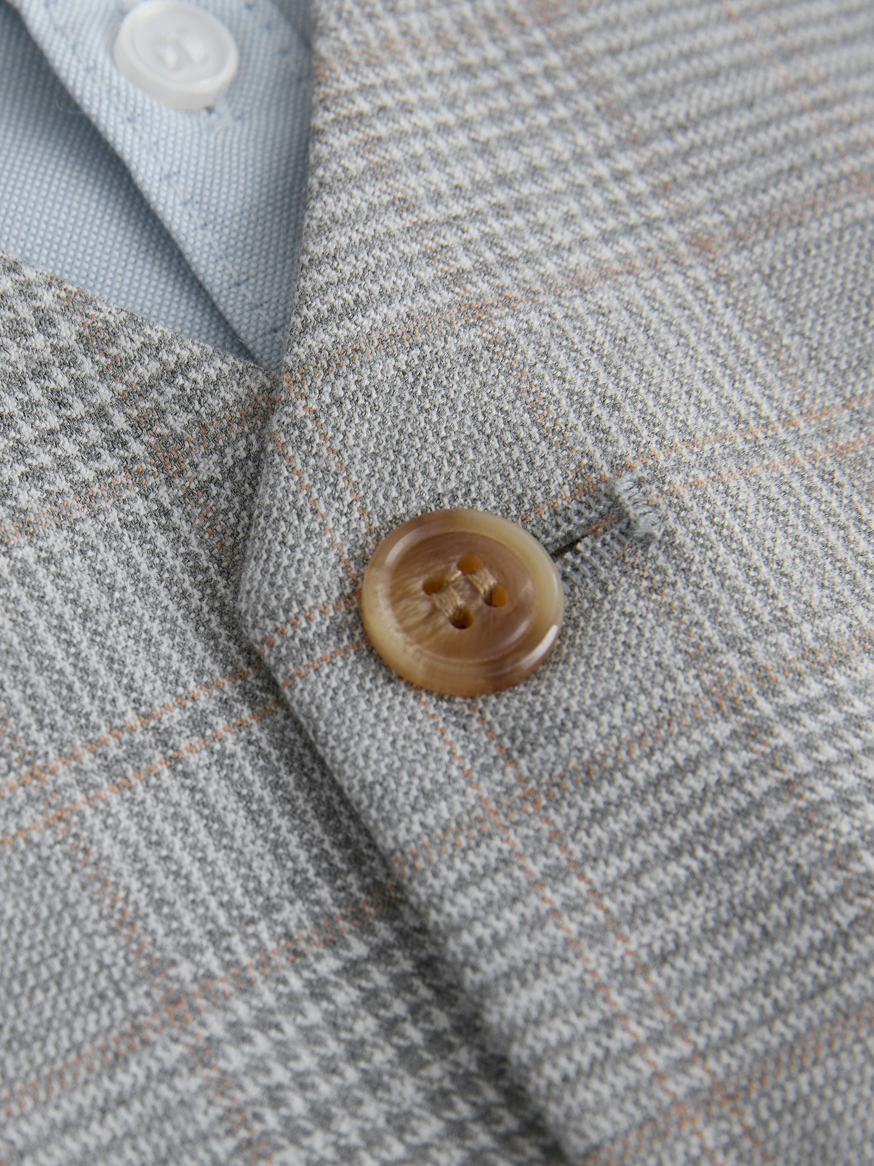 Grey Check Waistcoat Shirt and Bow Tie Set (3mths-9yrs) image 6
