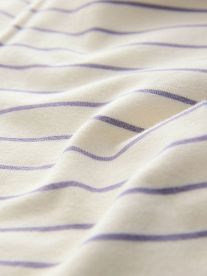 Blue Stripe Plain Leggings (3mths-7yrs) image 3