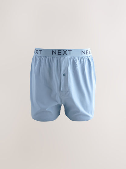 Dsiney Kidz - Blue/Grey Marl 10 pack Loose Fit Cotton Rich Boxers image 5