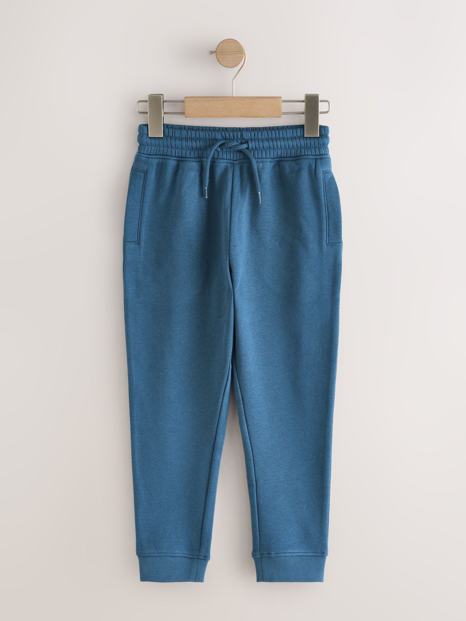 Dsiney Kidz - Navy Slim Fit Basic Joggers 5 Pack (3-16yrs) image 3