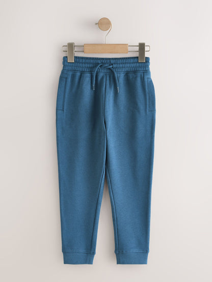 Dsiney Kidz - Navy Slim Fit Basic Joggers 5 Pack (3-16yrs) image 3