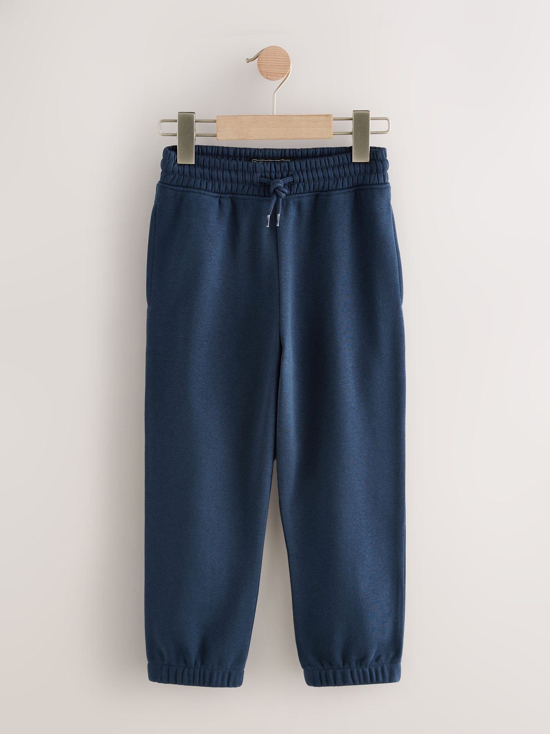 Dsiney Kidz - Navy Regular Fit Basic Joggers 5 Pack (3-16yrs) image 2