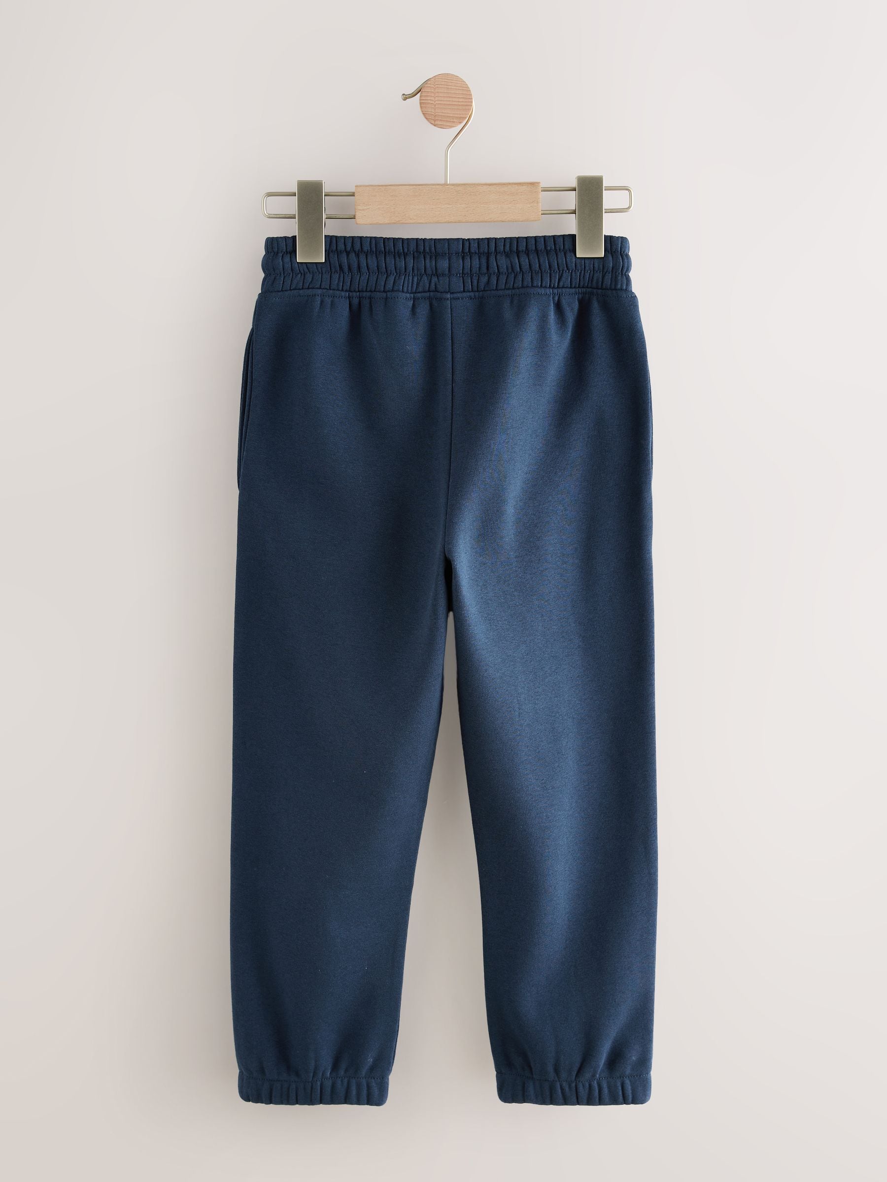 Dsiney Kidz - Navy Regular Fit Basic Joggers 5 Pack (3-16yrs) image 6