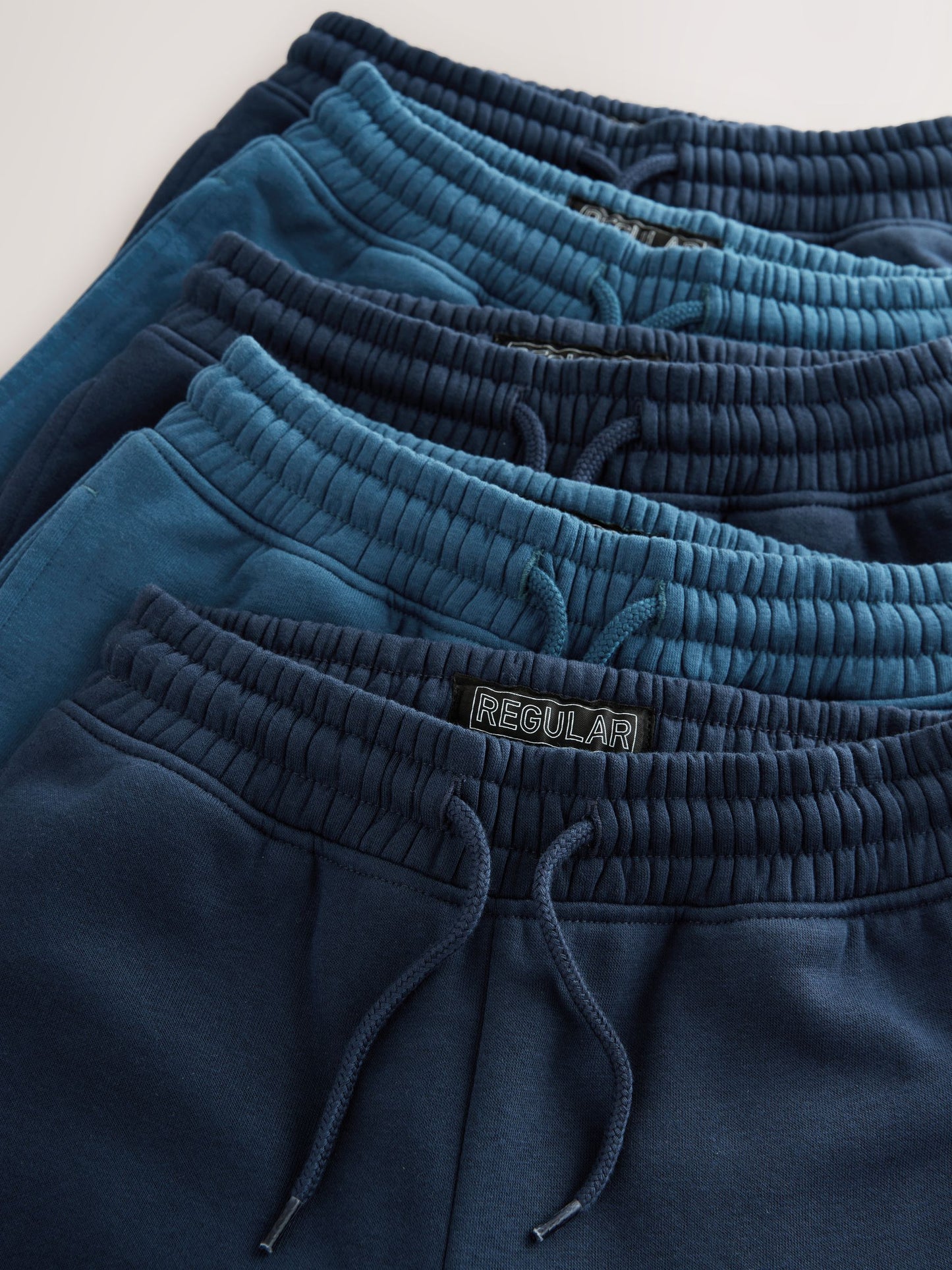 Dsiney Kidz - Navy Regular Fit Basic Joggers 5 Pack (3-16yrs) image 9