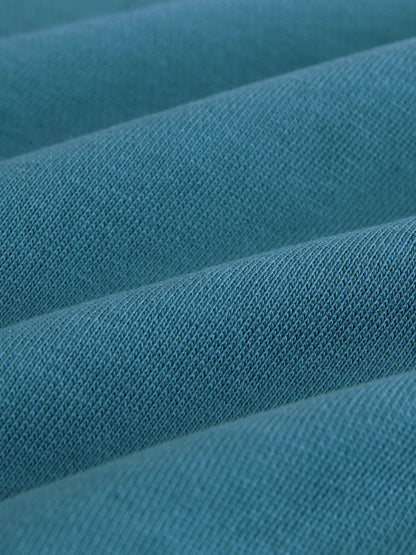 Dsiney Kidz - Teal Blue Relaxed Fit Long Sleeve Heavyweight T-Shirt (3-16yrs) image 4