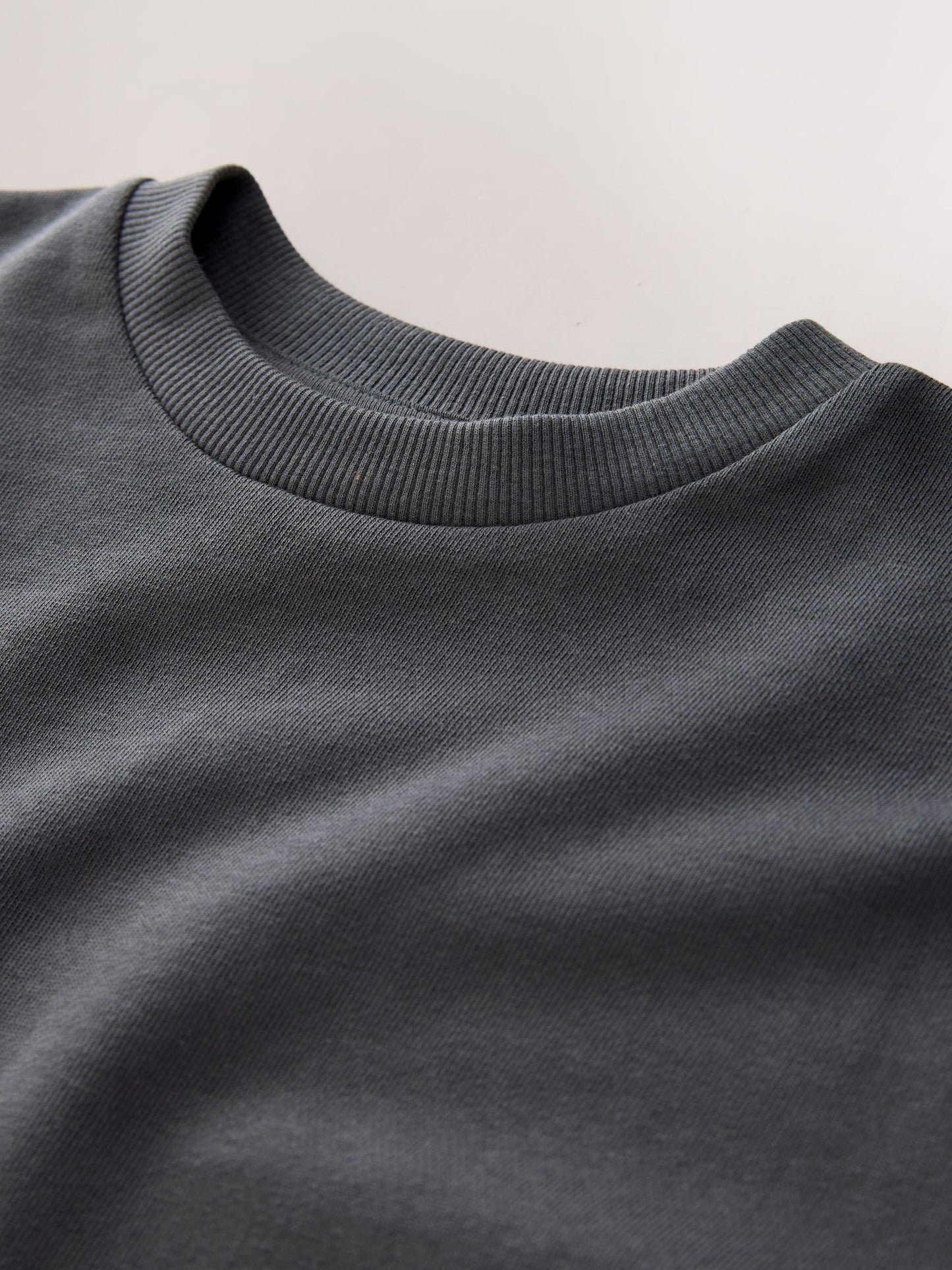 Dsiney Kidz - Charcoal Grey Relaxed Fit Long Sleeve Heavyweight T-Shirt (3-16yrs) image 3