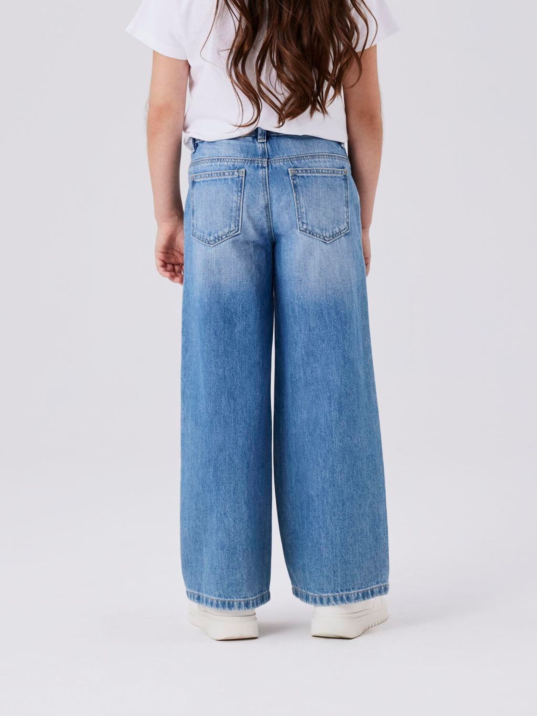Dsiney Kidz - Name It Mid Blue Wide Leg Jeans image 2