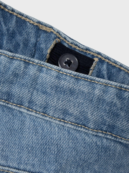 Dsiney Kidz - Name It Mid Blue Wide Leg Jeans image 5