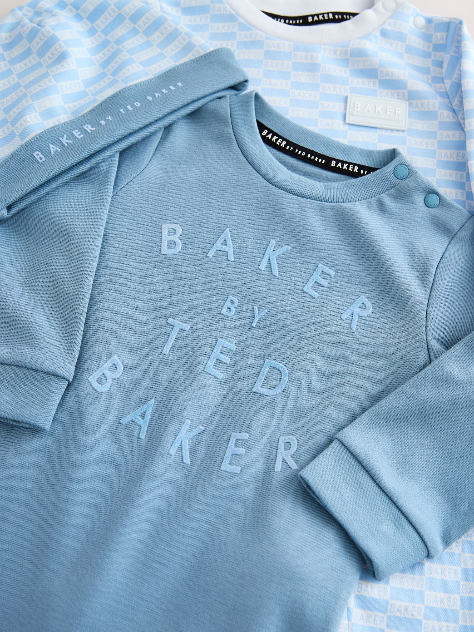 Baker by Ted Baker Romper and Reversible Hat Set image 5