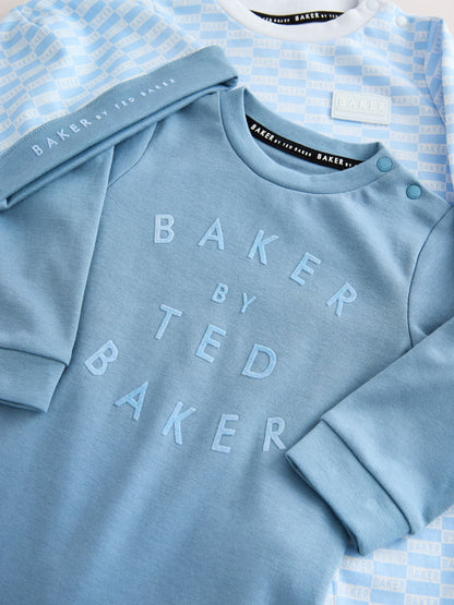 Baker by Ted Baker Romper and Reversible Hat Set image 5