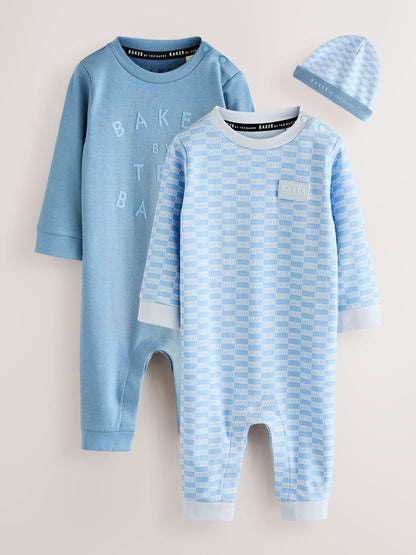 Baker by Ted Baker Romper and Reversible Hat Set image 1