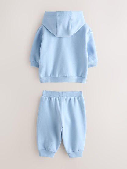 Baker By Ted Baker Blue Hoodie and Joggers 2 Piece Set