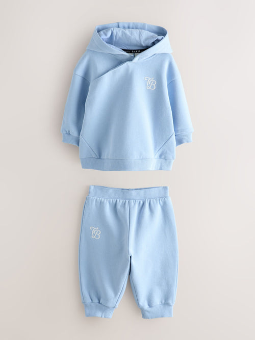 Baker By Ted Baker Blue Hoodie and Joggers 2 Piece Set image 1