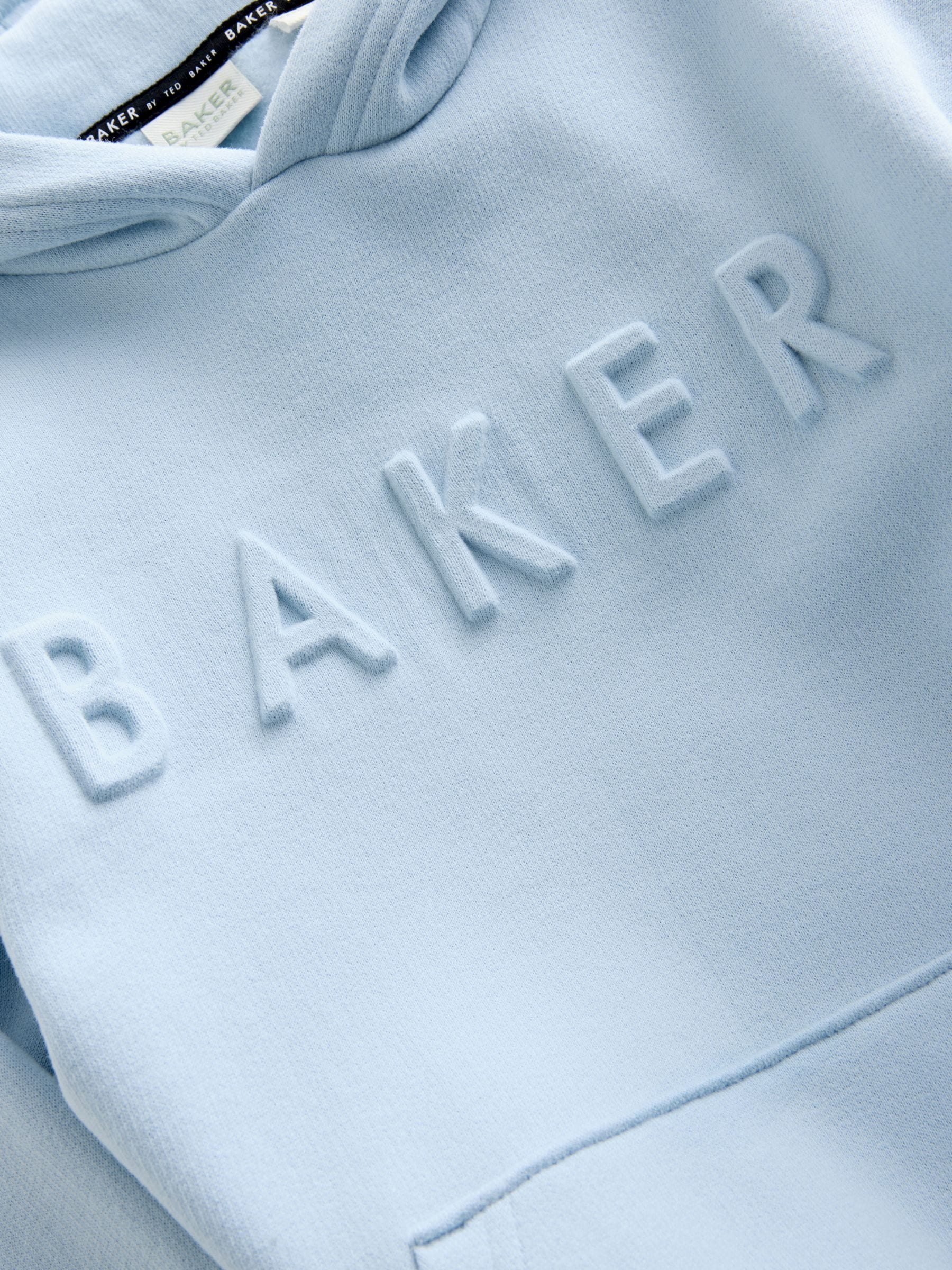 Baker by Ted Baker Oversized Embossed Hoodie image 8