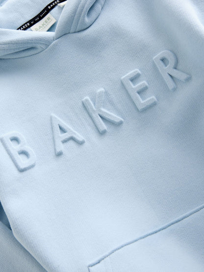 Baker by Ted Baker Oversized Embossed Hoodie image 8