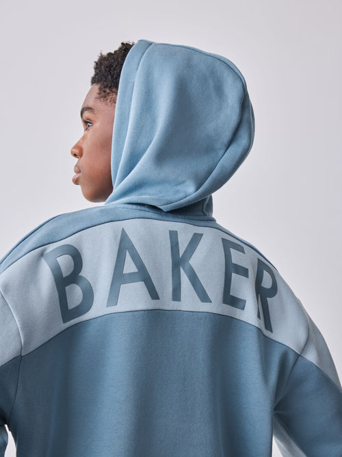Baker by Ted Baker Oversized Back Graphic Hoodie image 1
