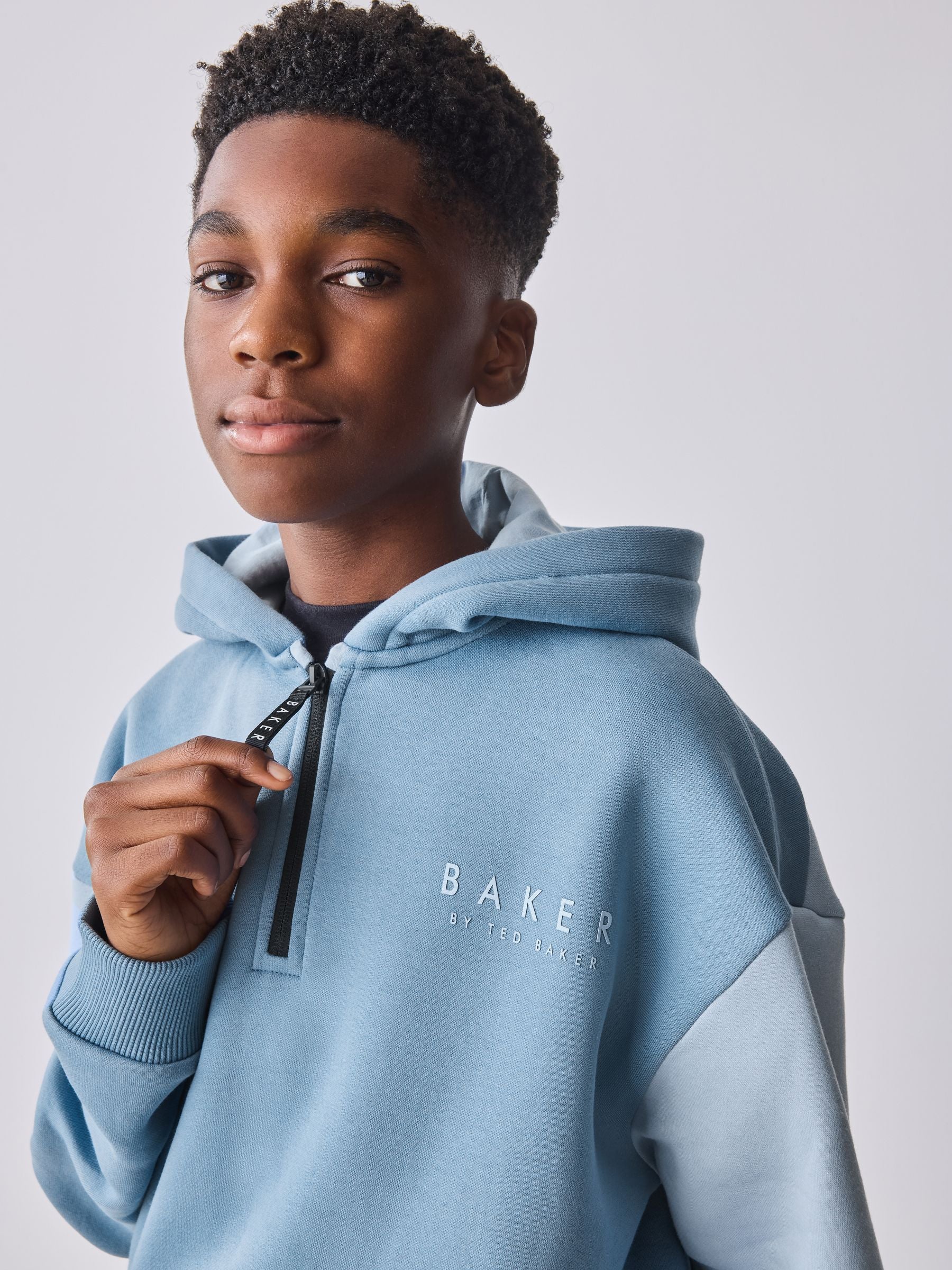 Baker by Ted Baker Oversized Back Graphic Hoodie image 6
