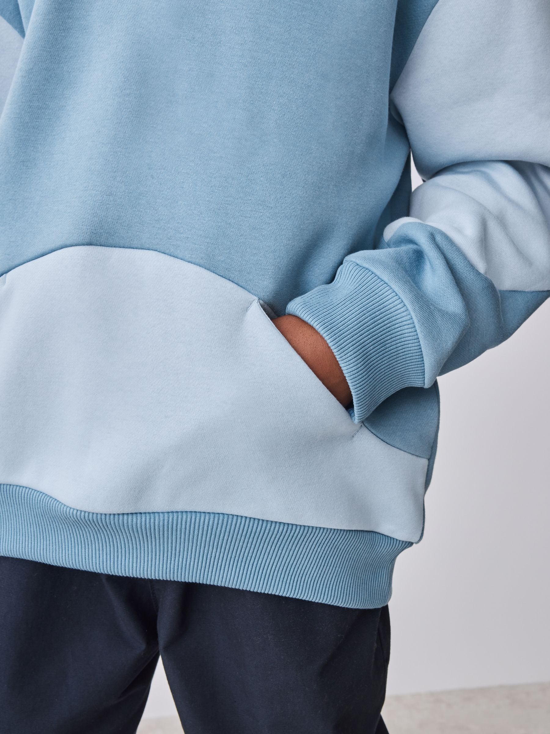 Baker by Ted Baker Oversized Back Graphic Hoodie image 7