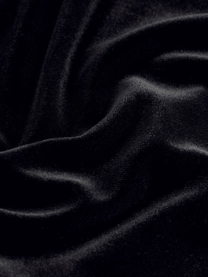 Black Long Sleeve Velvet Dress (3-16yrs)