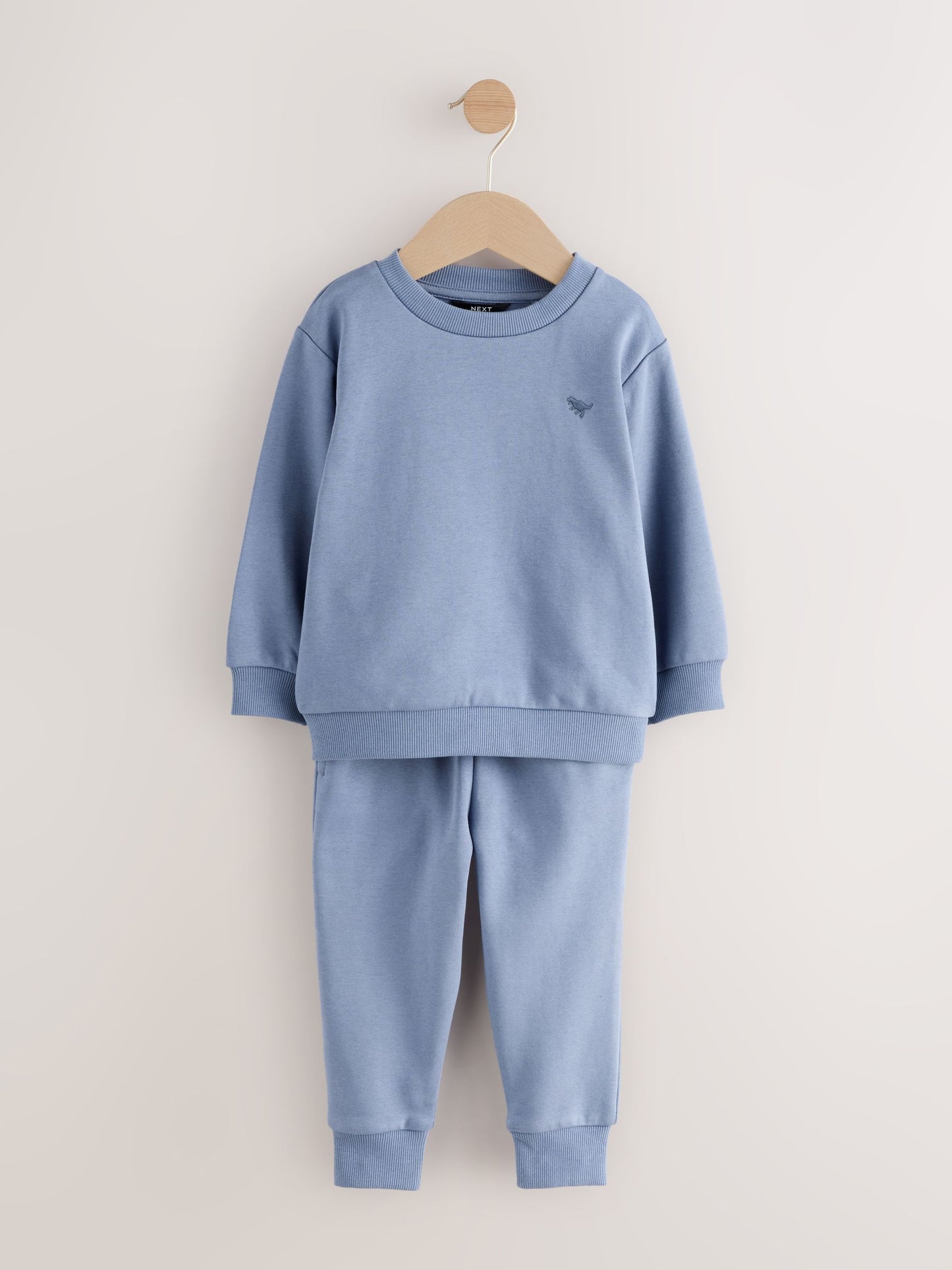 Light Blue Logo Sweatshirt And Joggers Set (3mths-7yrs) image 1
