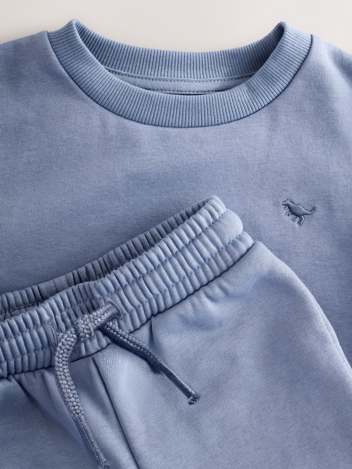 Light Blue Logo Sweatshirt And Joggers Set (3mths-7yrs) image 4
