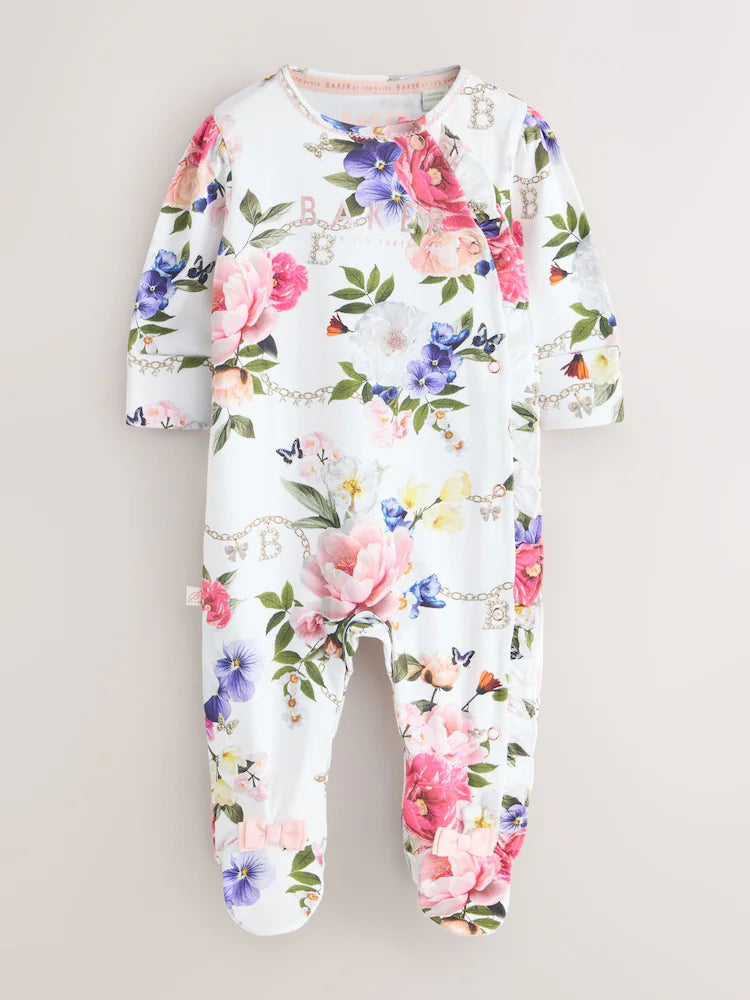 Baker by Ted Baker 3 Pack Sleepsuits