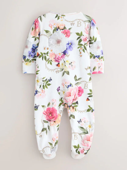 Baker by Ted Baker 3 Pack Sleepsuits