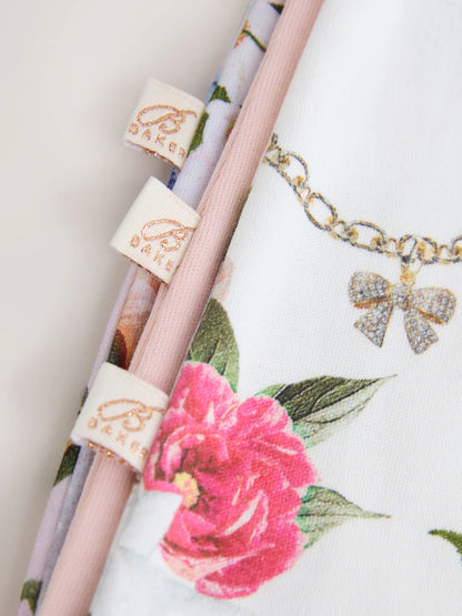 Baker by Ted Baker 3 Pack Sleepsuits