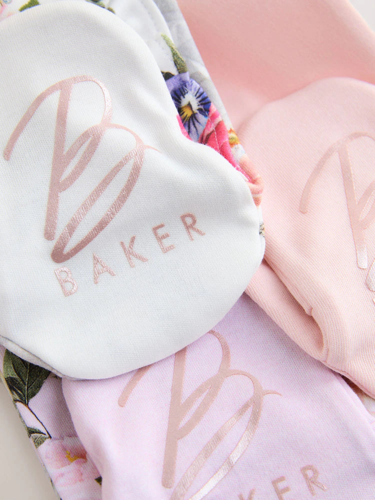 Baker by Ted Baker 3 Pack Sleepsuits