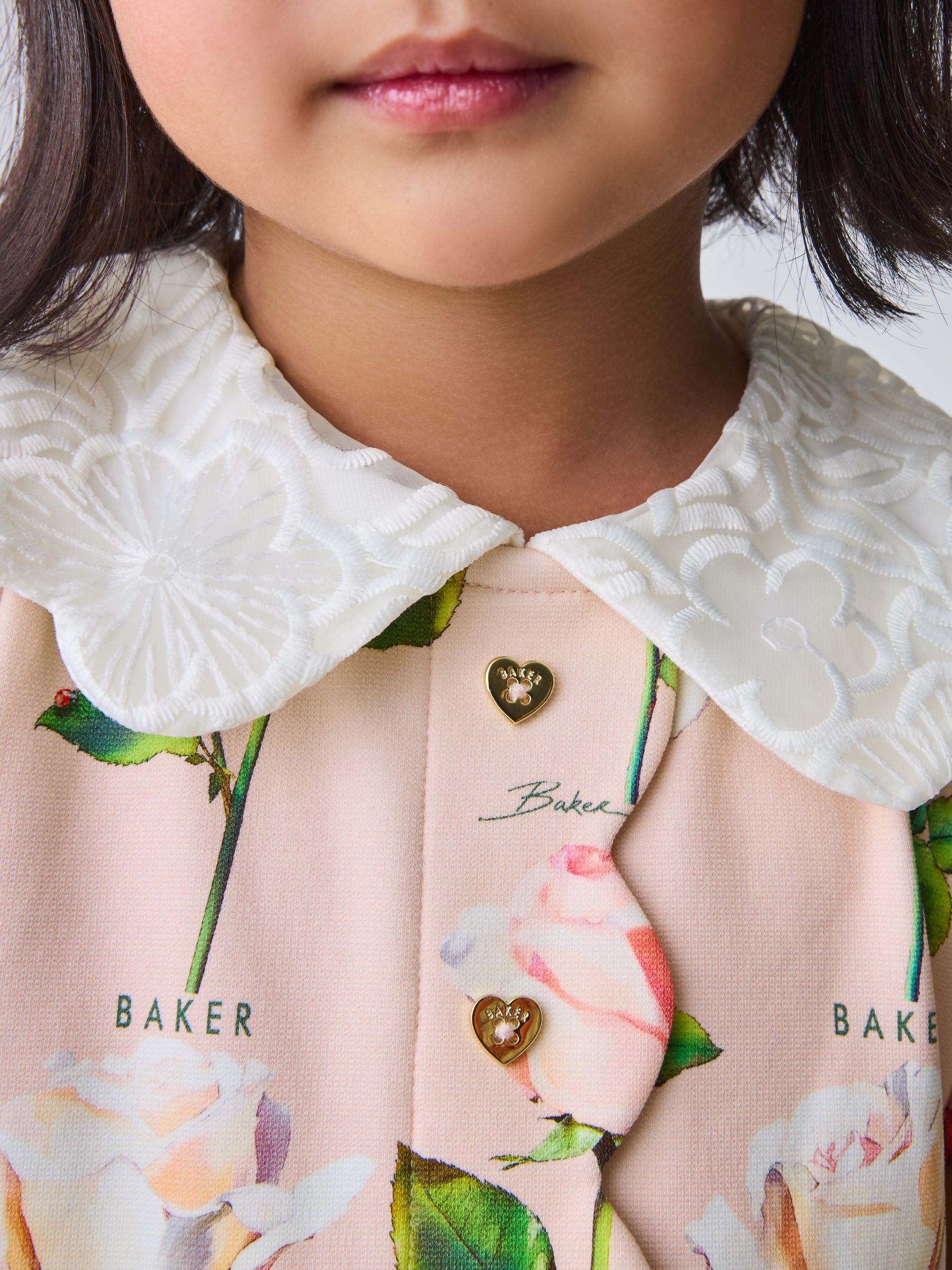 Baker by Ted Baker Lace Collared Ponte Dress image 3