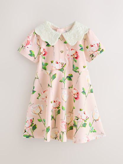 Baker by Ted Baker Lace Collared Ponte Dress image 6