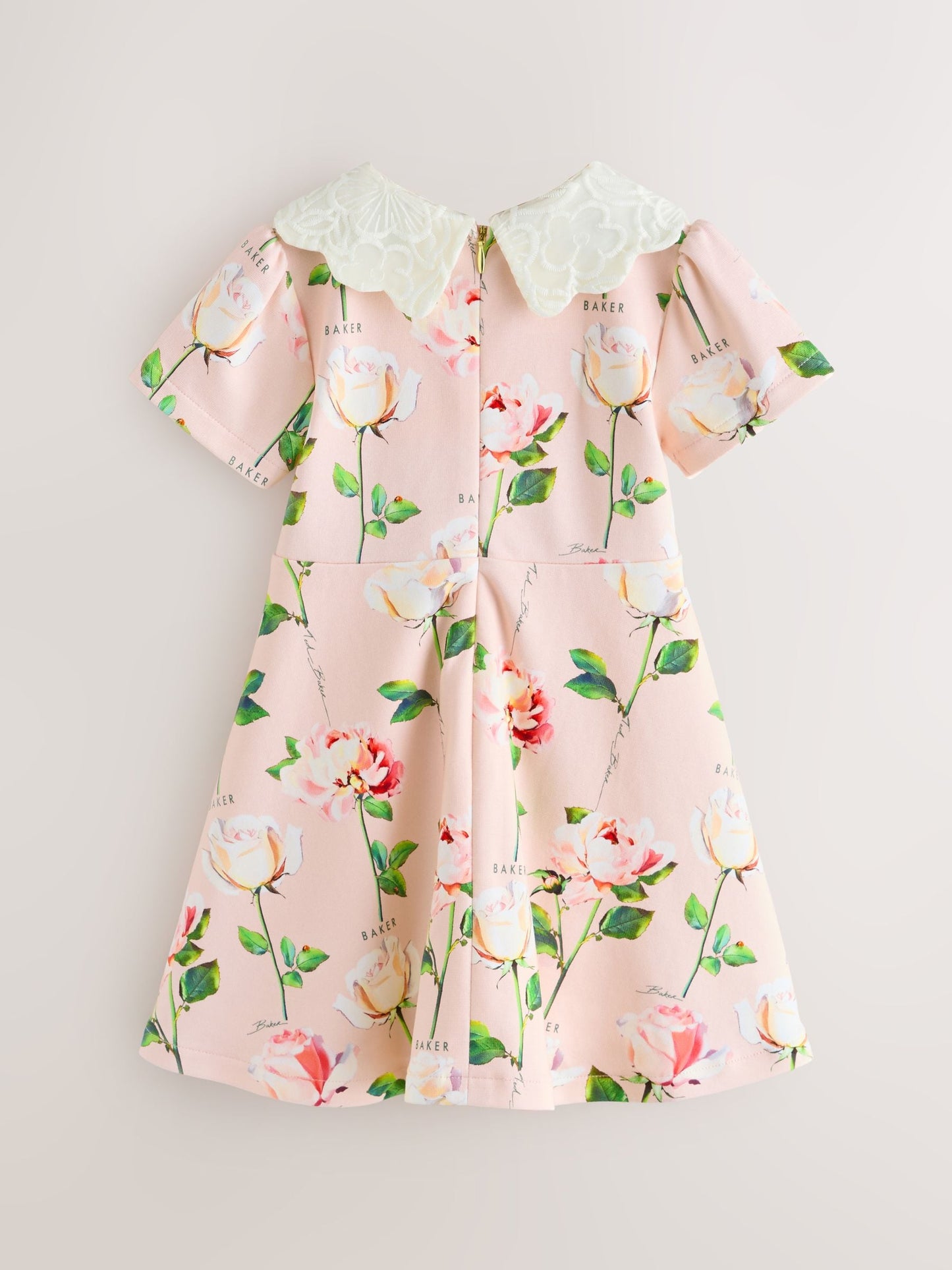 Baker by Ted Baker Lace Collared Ponte Dress image 7
