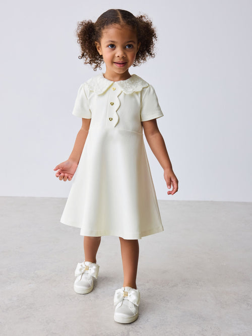 Baker by Ted Baker Lace Collared Ponte Dress image 1
