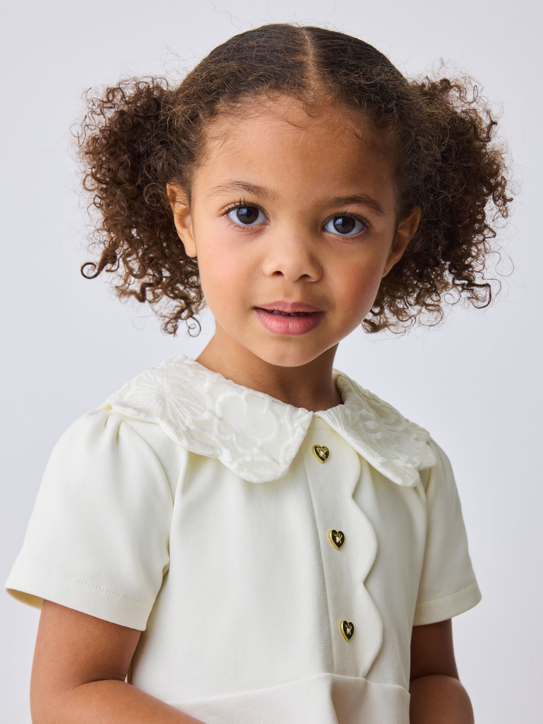 Baker by Ted Baker Lace Collared Ponte Dress image 3