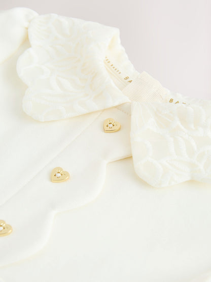 Baker by Ted Baker Lace Collared Ponte Dress image 7