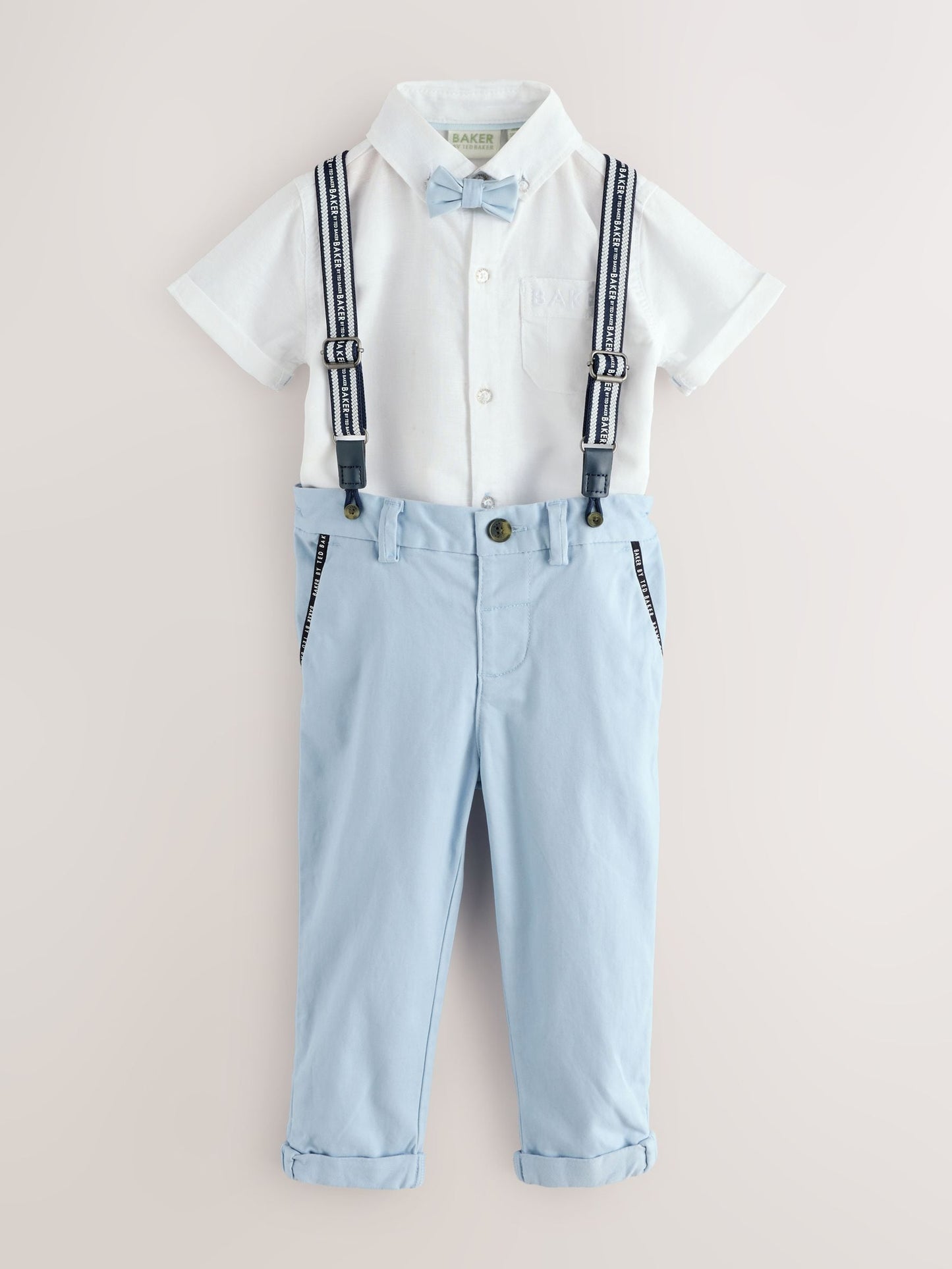 Baker by Ted Baker Shirt Trousers and Braces Set image 8